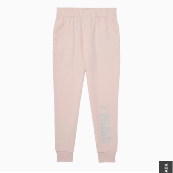 Puma Other - Junior’s Baby pink Puma sweat pants
